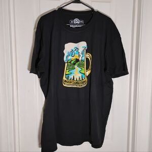 Mountainbeering Whitewater Bar & Grill Novelty Graphic T-shirt The Duck Company